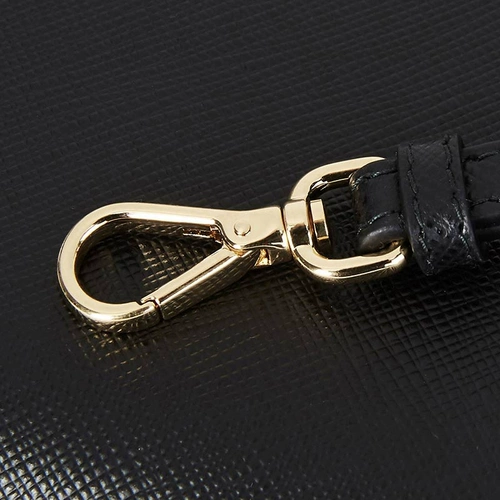 PRADA Prada, черная маленькая цепь, сумка через плечо, сумка на одно плечо