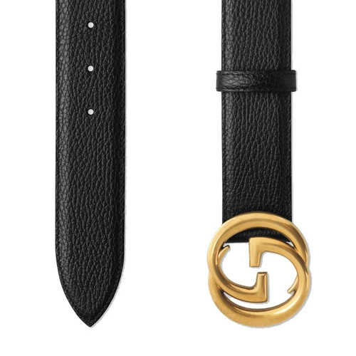 Gucci, черный ремень для отдыха, 2020