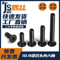 M2M2 5M3M4M5M6 10 9 grade countersunk head hexagon socket screw high strength Bolt Rod screw nut Encyclopedia