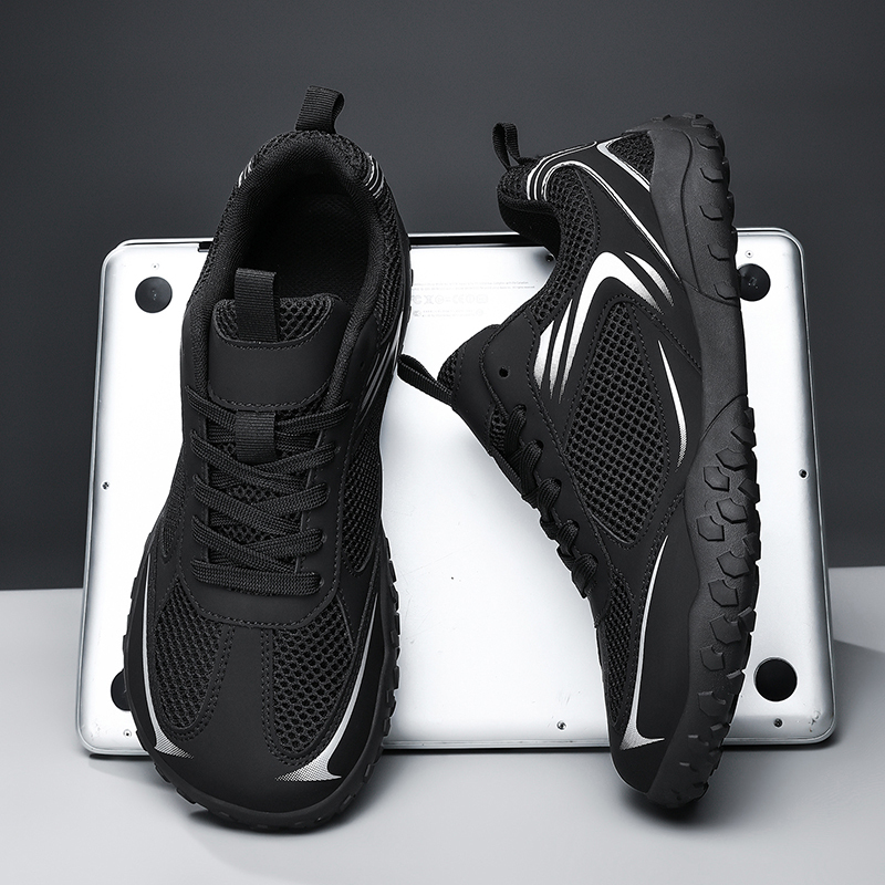 Aneng Made Training Shoes for Men and Women, Summer Mesh Breathable, Extra Wide and Large Toe Box, Casual Sports Running Shoes