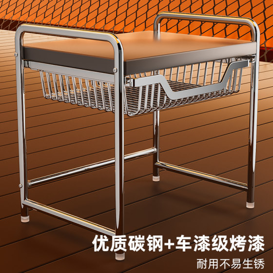 厨房微波炉置物架抽屉式收纳厨房台面多功能电饭煲电烤箱收纳架子