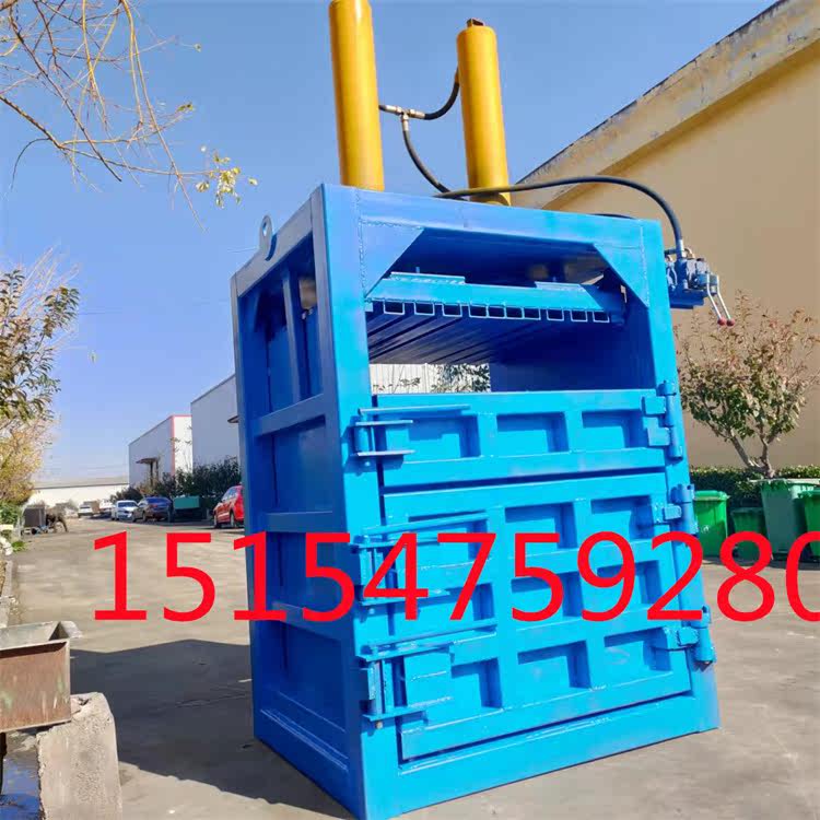 80 ton vertical hydraulic packer plastic bottles Pop Can Press Charter PAINT BARREL SCRAP IRON SHEET WOVEN BAG PRESS-FLAT MACHINE