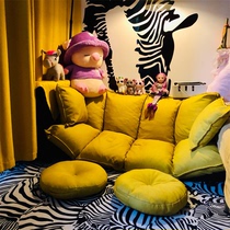 Sloth Sofa Small Tatami Bed Mi Single Bedroom Women Double Rent Room Day Style Net Red Single Bedside Room Girl