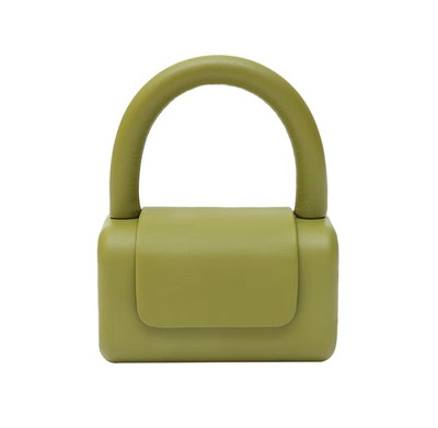 Olive Green & Large & Gift Box2021 new pattern Gu liangjiji toto Tao Tao package Minority Design Mini handbag One shoulder Messenger Small bag female