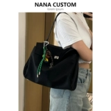 Нейлоновая универсальная вместительная и большая сумка через плечо, сумка подмышку, сумка на одно плечо, премиум класс