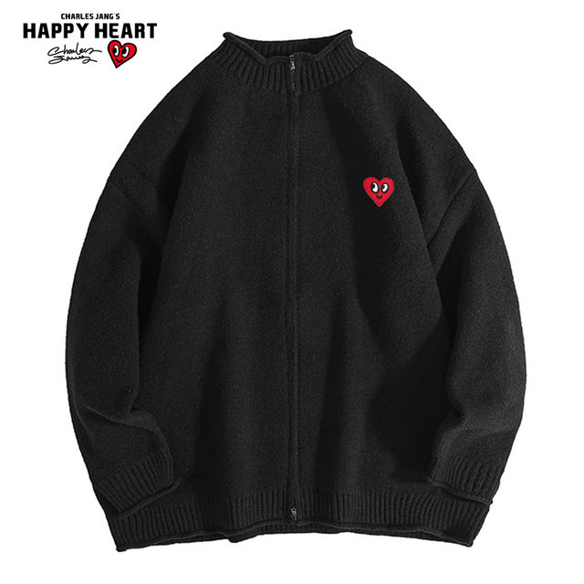 Charles Love Heart Lazy Sweater Spring Autumn Winter
