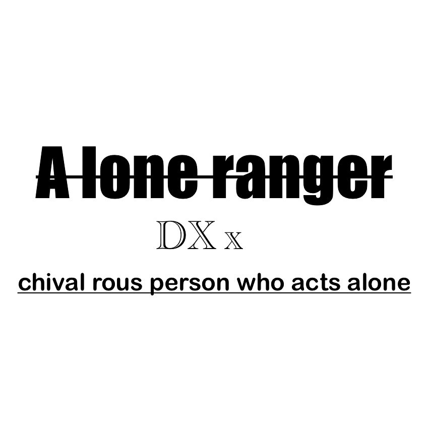 A lone ranger的LOGO