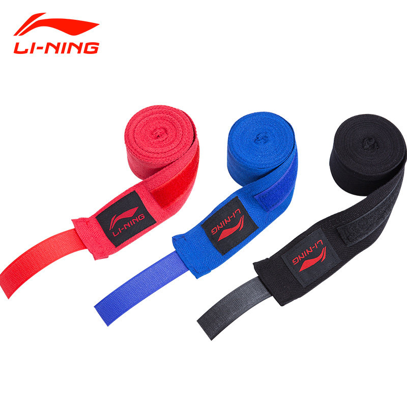 Li Ning boxing bandage straps men sports wrapped hands bands Sanda women's glove handguard handguard training sanda strap sandbags