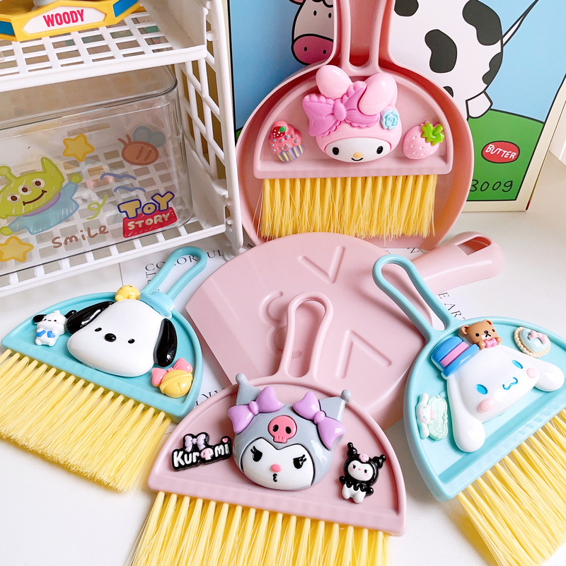 Cartoon Cute Mini Desktop Broom Dustpan Set Car Broom Bedside Garbage Shovel Small Broom Keyboard Brush Cartoon Cute Mini Desktop Broom Dustpan Set Car Broom Bedside Garbage Shovel Small Broom Keyboard Brush