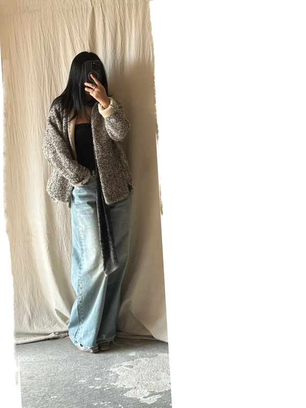 Blue Tower - [Original] Heavyweight Turkish Denim Wide-Leg Pants