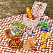 Picnic mat moisture-proof mat thickened waterproof portable outdoor camping spring outing mat tent outing grass beach mat