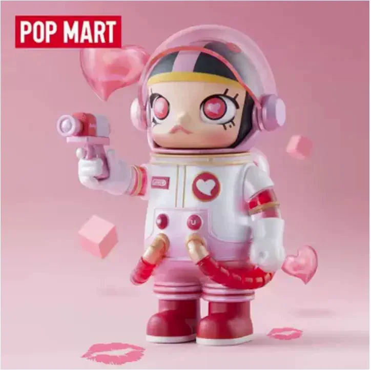 Genuine Popmart Bubble Mate Met MEGA Collection Mega Space Molly 100%second -generation blind box