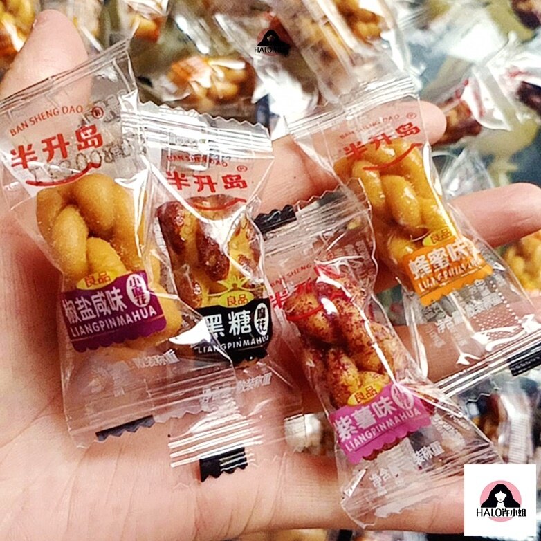 Half Liter Island Small Hemp Flower Salty Savory Sweet-to-play Little Snack Girl Children Pregnant pregnant women to quench their hunger at night