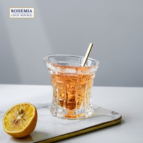 BOHEMIA Czech imported crystal Patrino retro whisky cup high-end luxury