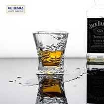 Czech imported crystal samurai Japanese whisky wine glass foreign wine glass high-end luxury household bar restaurant