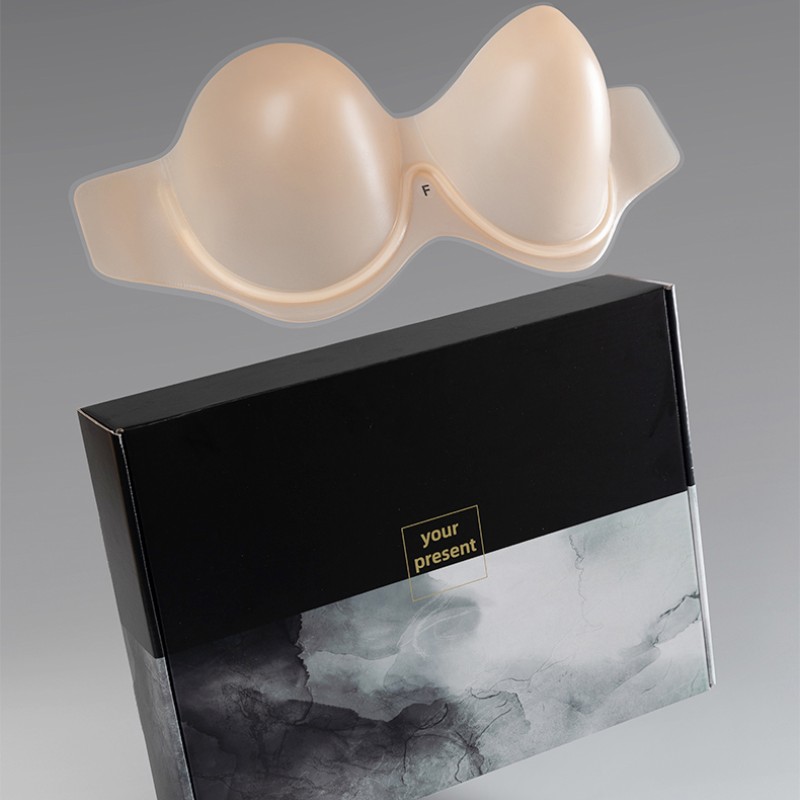 Bra Underwear Chest stickless wedding dress without shoulder strap wrapped in anti-slip without invisible upper Tinvisible-Taobao