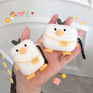 B.Duck, Apple, бренд милые совместимые наушники, беспроводной силиконовый защитный чехол