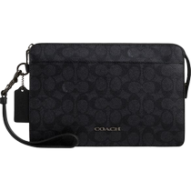 COACH Outlet Mens Classic Logo Zip Clutch