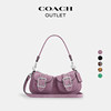 [New Year's Gift] COACH Outlet Women's Presbyopic Ashton Single Shoulder Bag Crossbody Bag Vintage