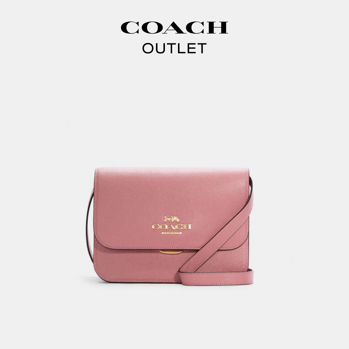 COACH/蔻驰奥莱女包BRYNN经典标志斜挎包单肩包