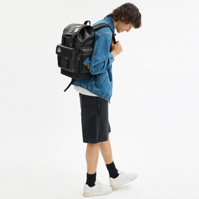 [Tmall Exclusive] COACH Outlet Men's Presbyopia Patchwork Sprint Backpack