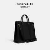 COACH/蔻驰 Ole Men Graham крупный -заморозок на молнии общедоступной сумки документов Бизнес пакет