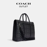 [Подарок на День святого Валентина] Мужской классический портфель на молнии COACH/Coach Outlet с логотипом GRAHAM