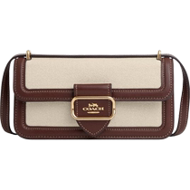 (New Product) COACH Outlet Womens MORGAN Crossbody Bag Handbag Simple Fashionable and Versatile for Commuting