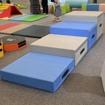 Software Jumping Box Early Education Center Pro-Child Garden Children Jump Mound Sensation System Bounce Training Four Knots Of Leap Obstructions