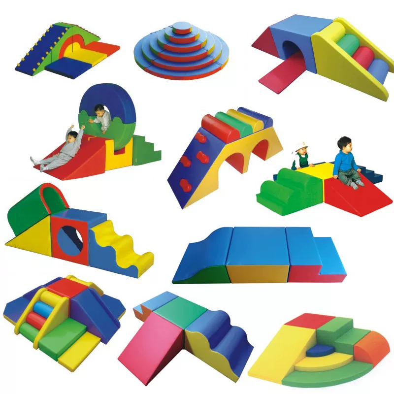 Soft equipment sensorics, tape for training, slide, early education, can climb, physical training