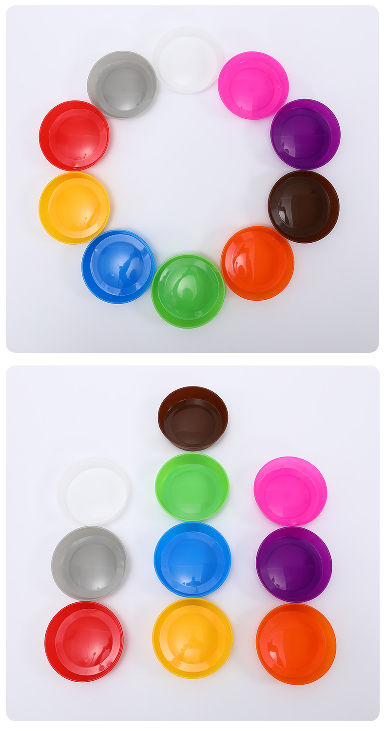 Палитра 早教儿童益智美工diy手工制作美术水罐颜料碗调色颜料罐创意玩具 Wfrealia