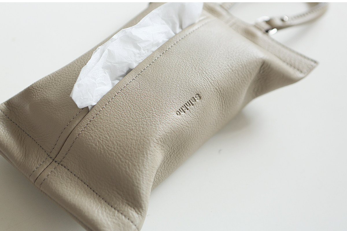 Car-Mounted High-End Tissue Box, Car Armrest Box, Tissue Box, Face Towel Storage Bag, High-End Tissue Cover