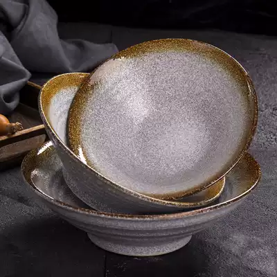 Noodle restaurant special large 6-inch household noodle bowl Bowl, commercial personality soup bowl, big old bowl, Japanese tableware