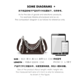 【Такая же модель для знаменитости】 Little C & K флагманский магазин Crossbody Bag Women's 2025 New UnderArm Arcent Sack Sack