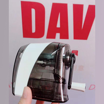 dav Big v pencil sharpener Writing pencil sharpener Pen sharpener Hand-cranked student multi-function drilling planing twist pen sharpener Childrens stationery school supplies Automatic pencil sharpener for primary school students