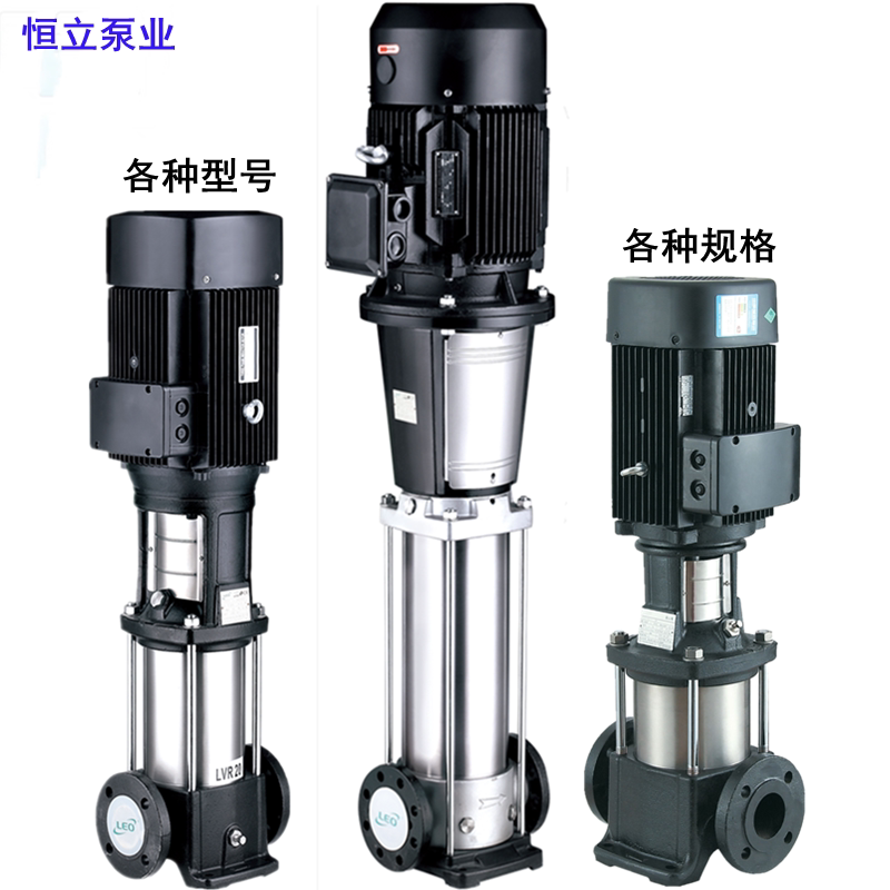 Leo LVR3 vertical multistage pump Centrifugal high lift cast iron pump High pressure circulation pump Flange water pump
