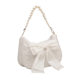ກະເປົາແຟຊັ່ນ niche ສໍາລັບແມ່ຍິງ 2023 ຄົນອັບເດດ: ສູງທີ່ສຸດ trendy ຖົງ armpit ງາມ bow pearl crossbody bag