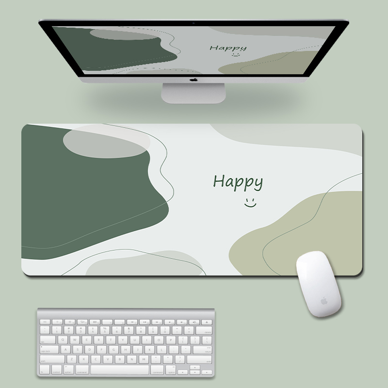 Mouse Pad, Extra Large Heating Pad, Wrist Protection, Simple Design for Men and Women, Ins Office Computer Keyboard Pad, Study Desk Pad