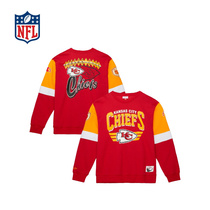Kansas City Chiefs Mitchell Ness Crewneck Sweatshirt - Mens