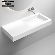 Net forest white matt brief integrated hanging wall-style lower basin bathroom washbasin toilet washing table customised