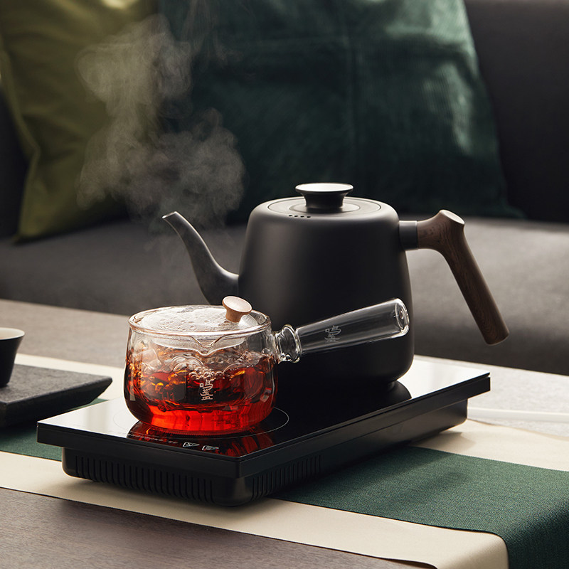 Mingzhan multifunctional black crystal furnace automatic water supply electric tea brewing furnace tea brewing special kettle electric kettle