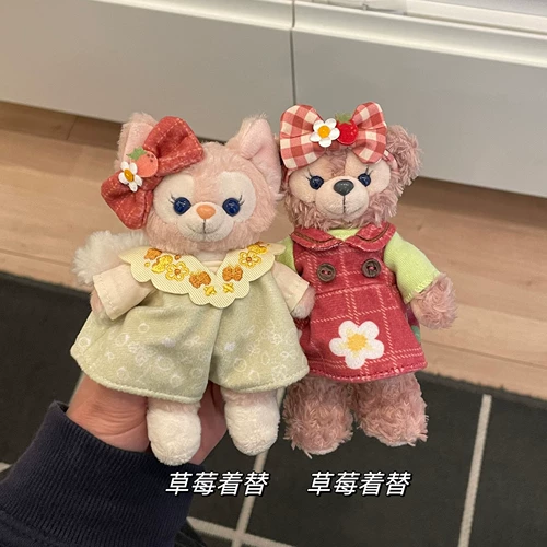 Комбинезон, клубника на день Святого Валентина, сменная кукла, «сделай сам», размер S