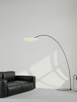 Italian living room floor lamp minimalist personality cloud dimmable atmosphere lamp bedroom study sofa fishing lamp
