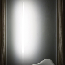 Very simple line chandelier living room background wall lamp Nordic bedroom bedside study creative corridor LED floor lamp