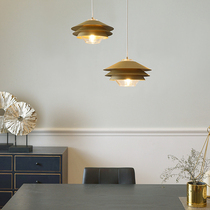 Nordic minimalist modern dining room lamp creative personality glass bar table lamp bedroom bedside living room corner chandelier