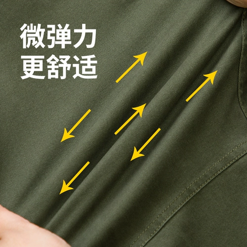 Осенний хлопковый эластичный износостойкий камуфляжный комбинезон, увеличенная толщина, защита от ожогов, делается под заказ