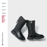 Martens, детские ботинки, зимние сапоги, из натуральной кожи, коллекция 2021, осенние, средней длины