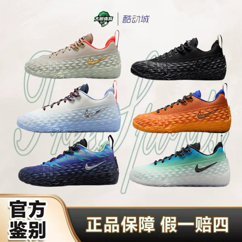 Nike S.T Charge Ep Light Gray White and Blue Comfortable Fit Caninian Basketball Shoes Iz6736