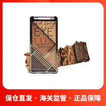 American L A LA GIRL Los Angeles Girl Lagir Four Colors Eyeshadow Disc Female Pearlescent Matte Earth Color 469