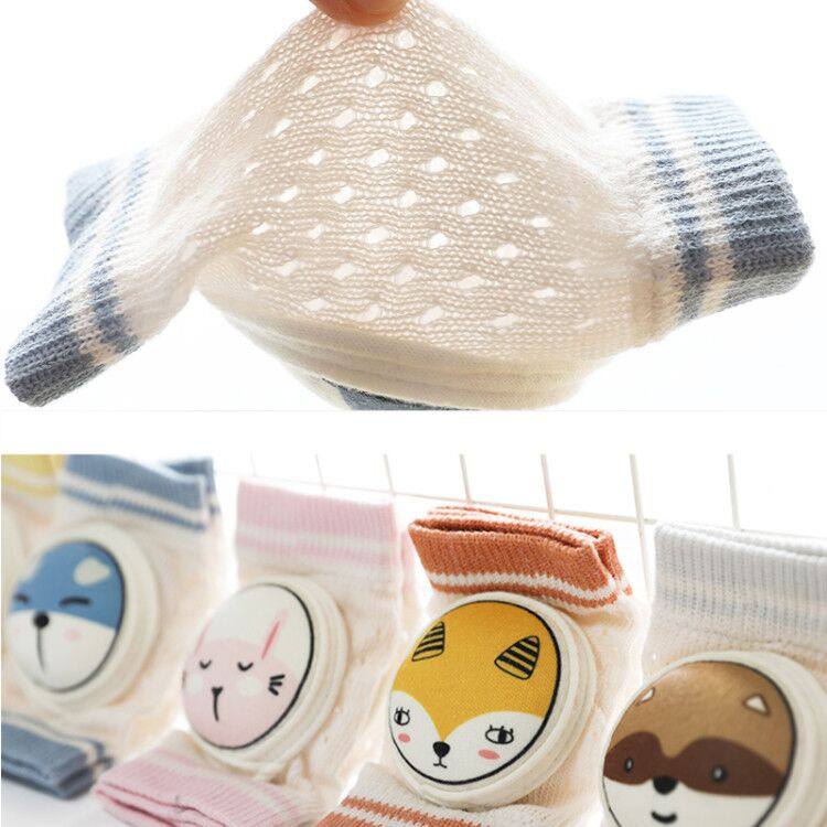 Baby knee pads, children crawling, toddler walking, anti-fall leg pads, baby elbow pads, summer socks cover